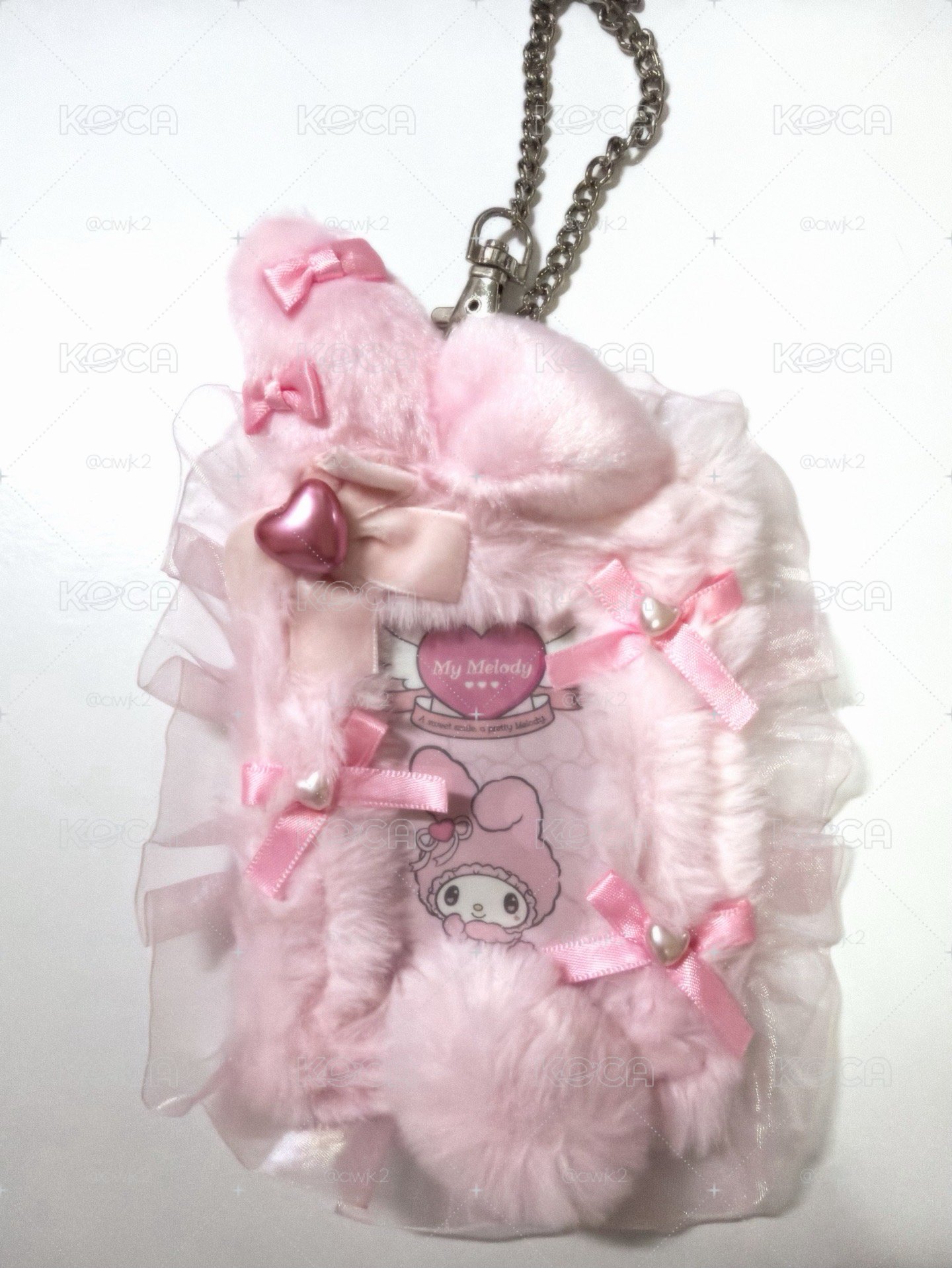 美樂蒂毛絨卡套 