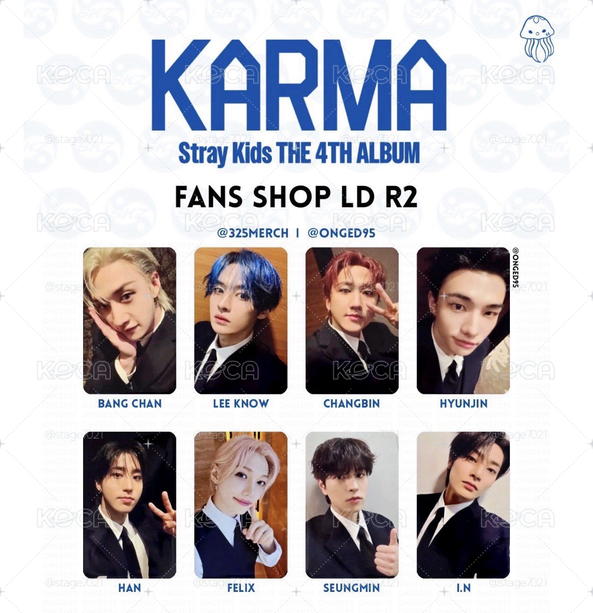 Stray Kids｜KARMA fans 2.0 幸運卡 