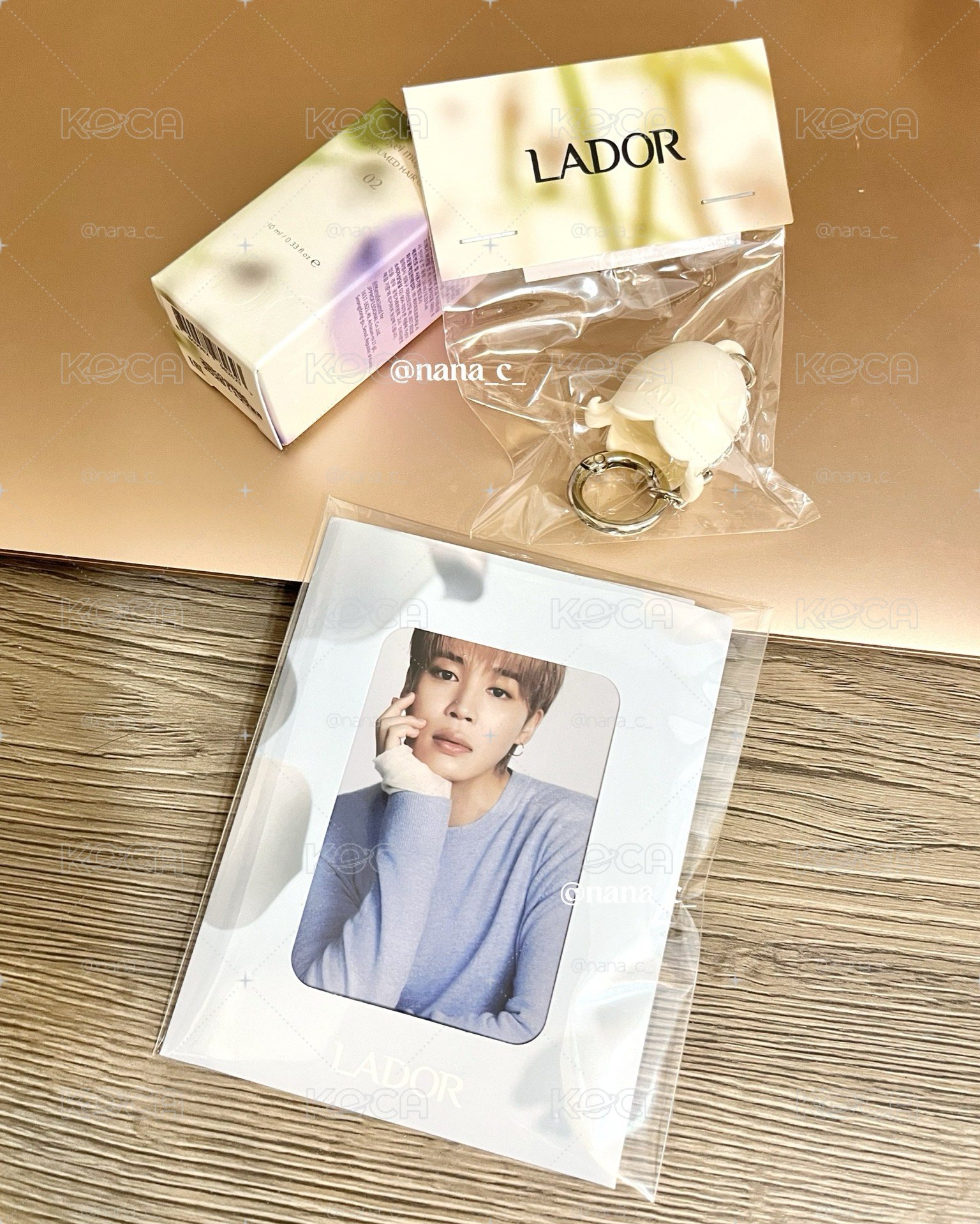LADOR X Jimin 珍藏本+鈴蘭鑰匙圈組