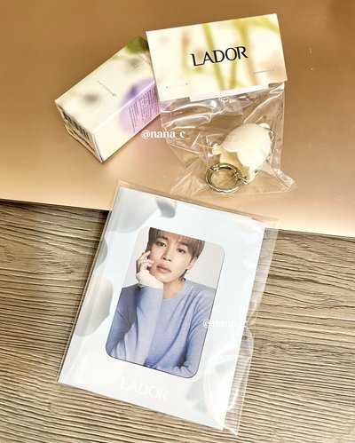 LADOR X Jimin 珍藏本+鈴蘭鑰匙圈組