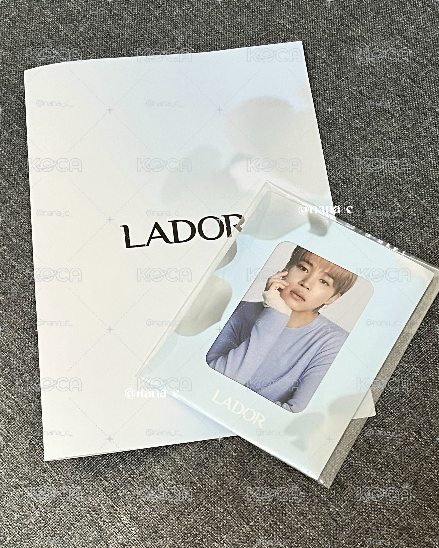 LADOR X Jimin 珍藏本+鈴蘭鑰匙圈組