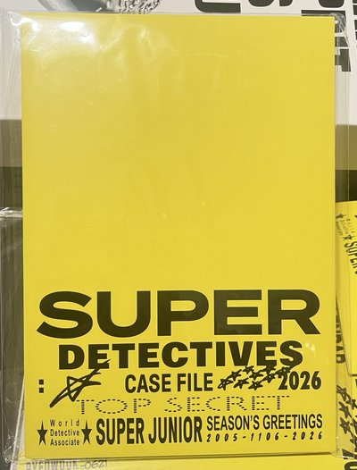 SJ2026年曆 行事曆 桌曆 寫真書 證件套 Super junior 卡套 鑰匙圈