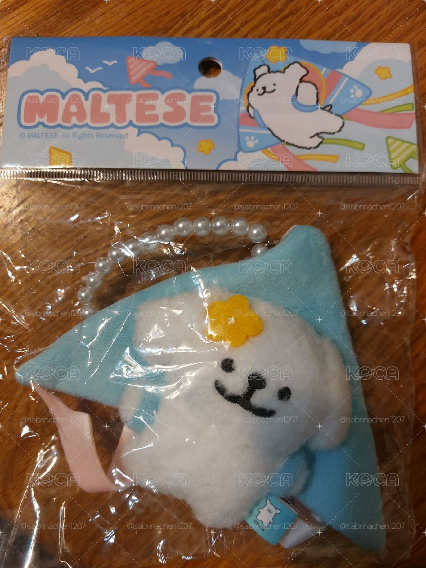 線條小狗 風箏 小白 