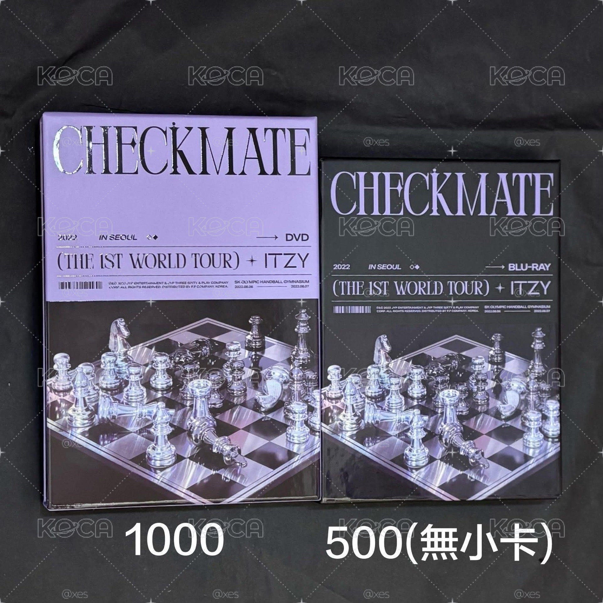 ITZY CHECKMATE 演唱會DVD、藍光