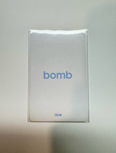 bomb 專輯卡 電子專 A ver. 薯條禧