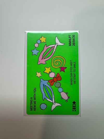 MAMIHLAPINATAPAI 專輯卡 電子專 B ver.