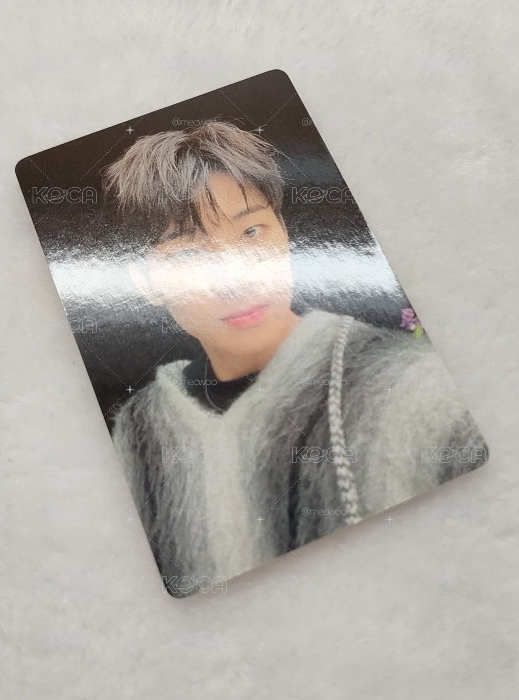 SEVENTEEN 迷九 圓佑一直娛c簽售卡 毛衣圓