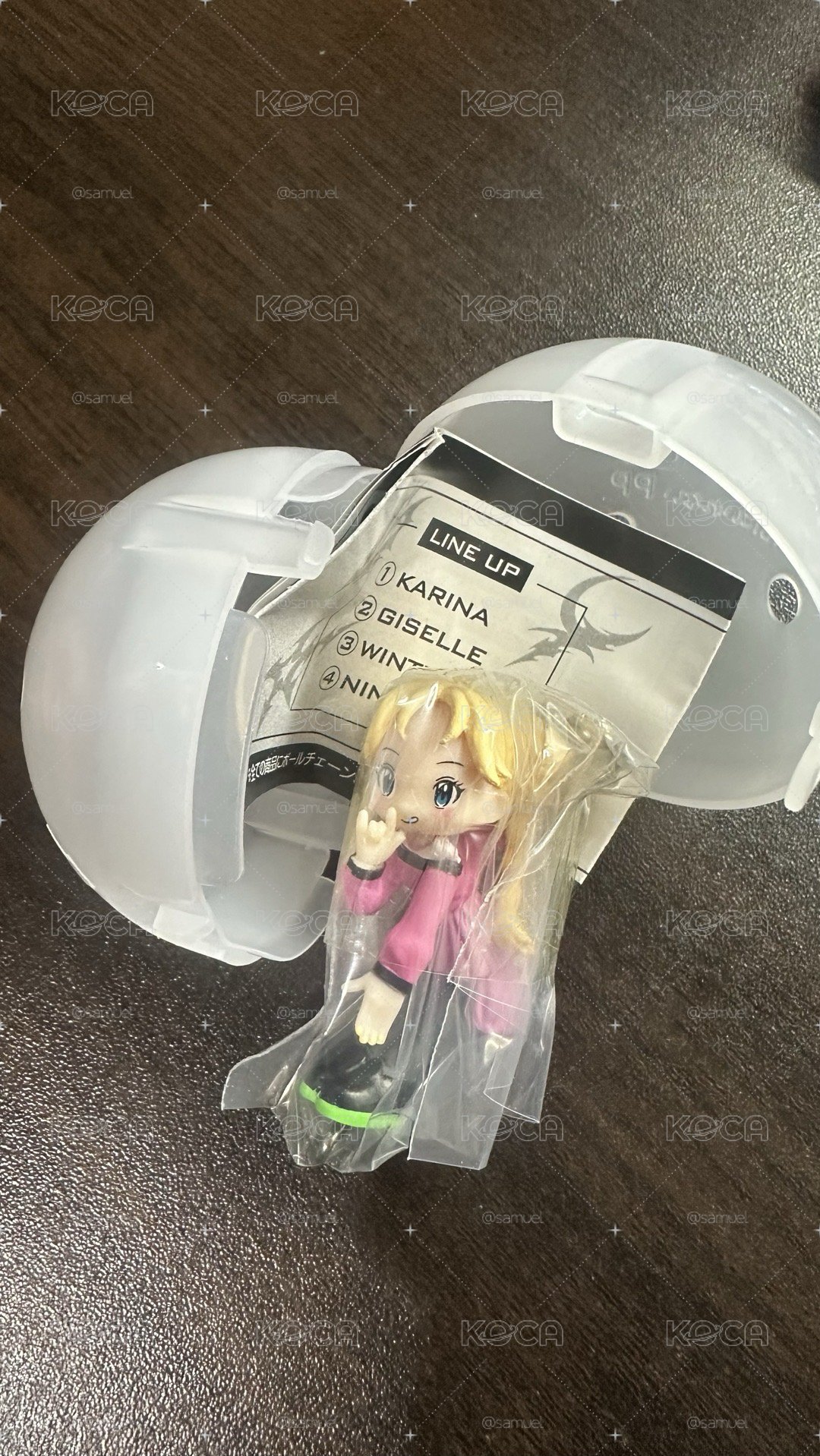 aespa扭蛋 珠鏈款