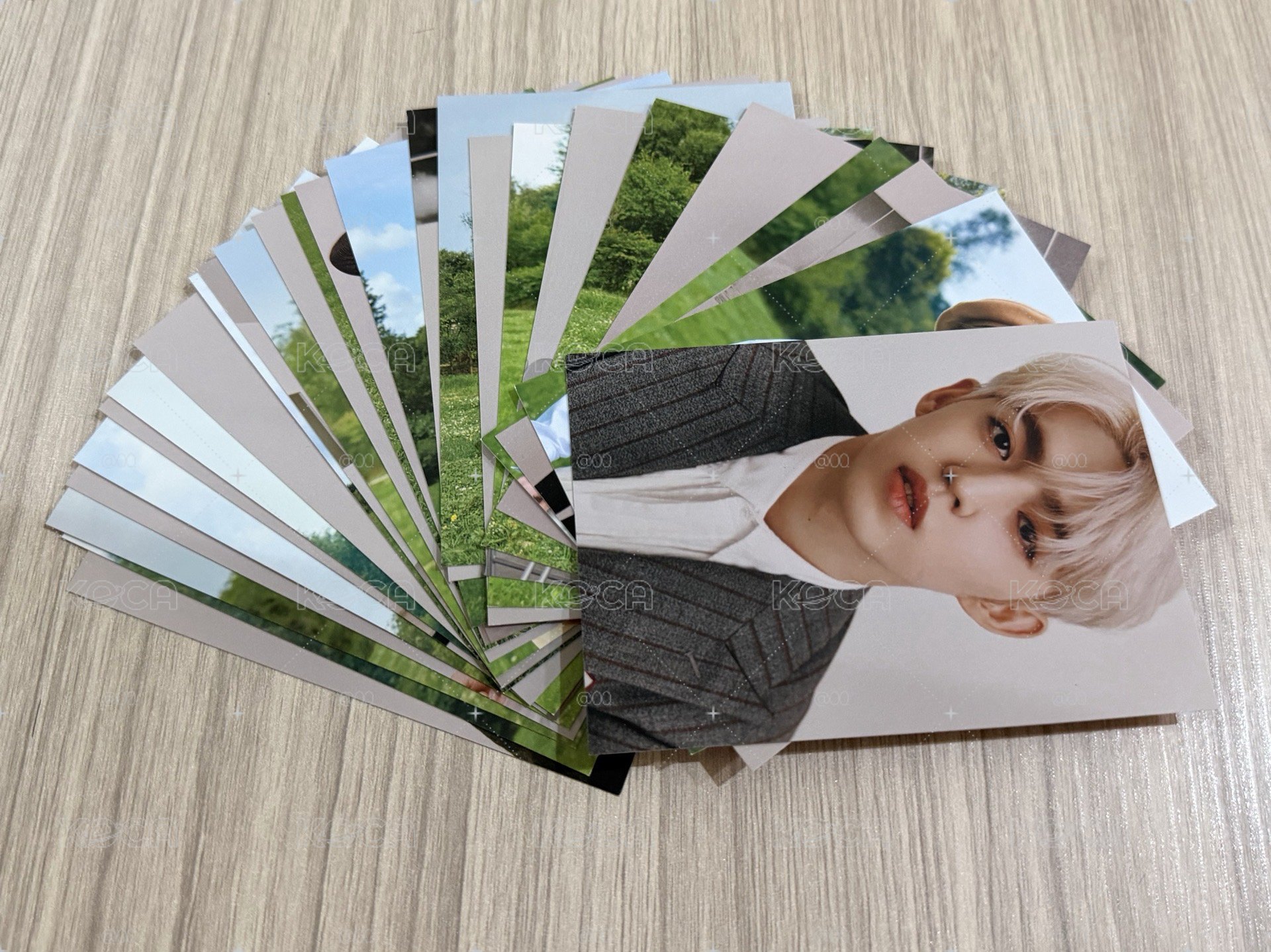 seventeen 正三 kit 智能專 明信片