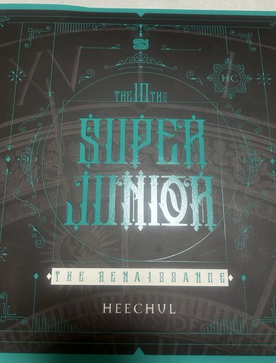 super junior正規十 團體專 地磚專