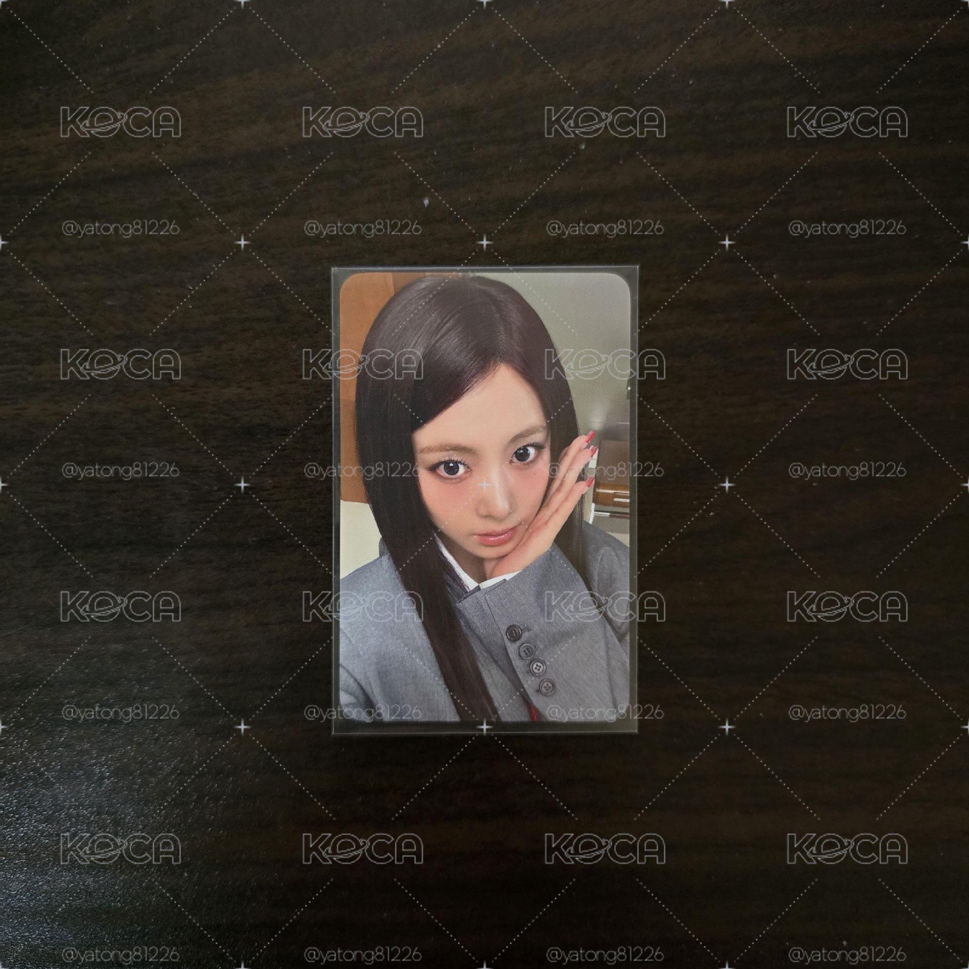 TWICE 子瑜 THIS IS FOR WM 單封特典 捧臉瑜