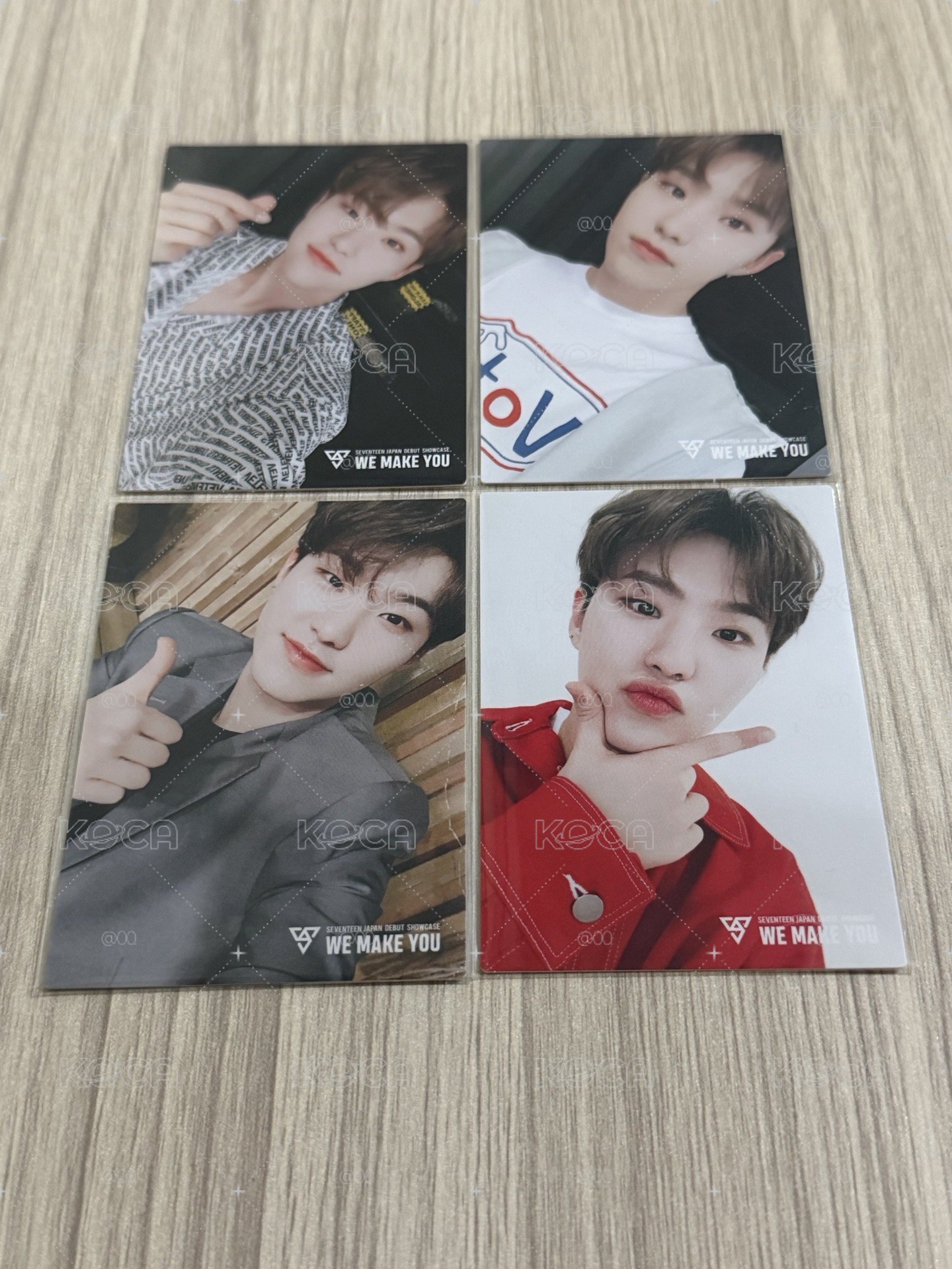 seventeen 順榮 隨機卡 日本