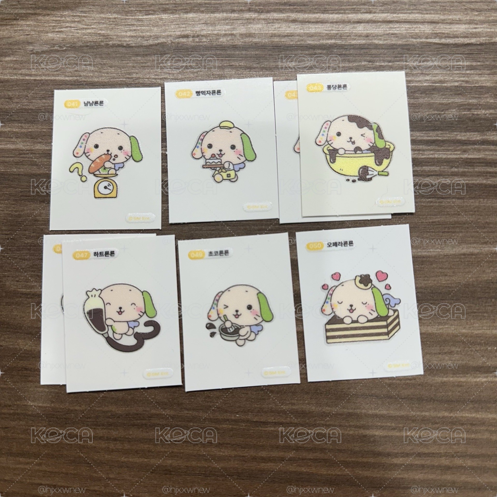 WISH Bakery 隨機貼紙