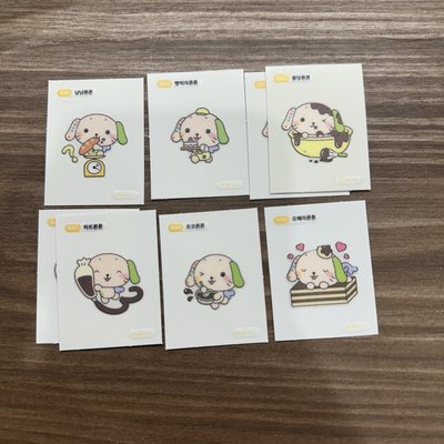 WISH Bakery 隨機貼紙