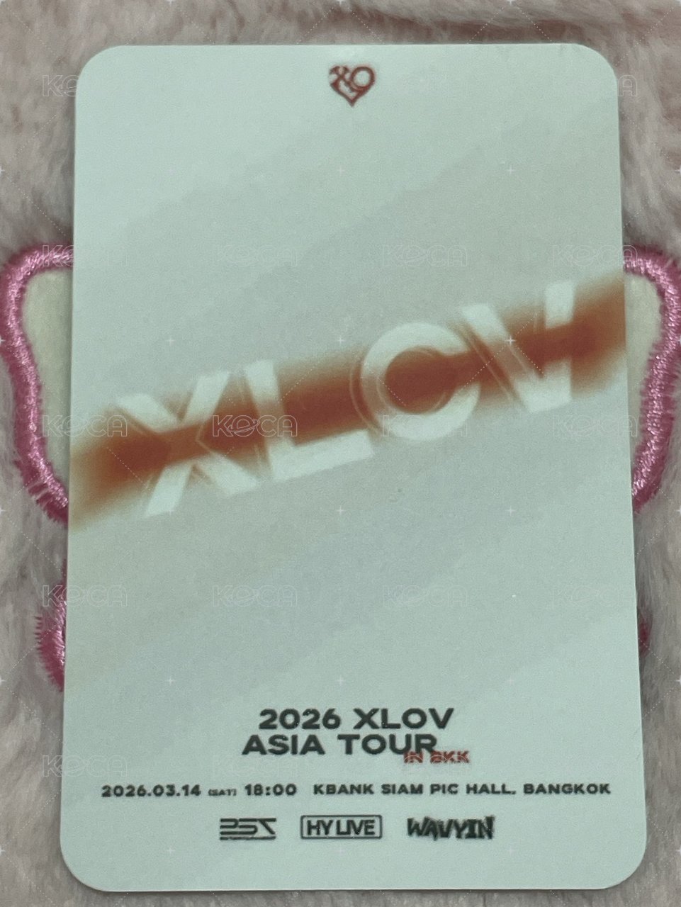 2026亞巡 隨機卡  背面