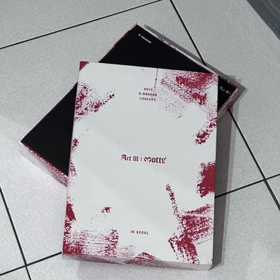 稀有*G-DRAGON 2017 母胎首爾場DVD套組