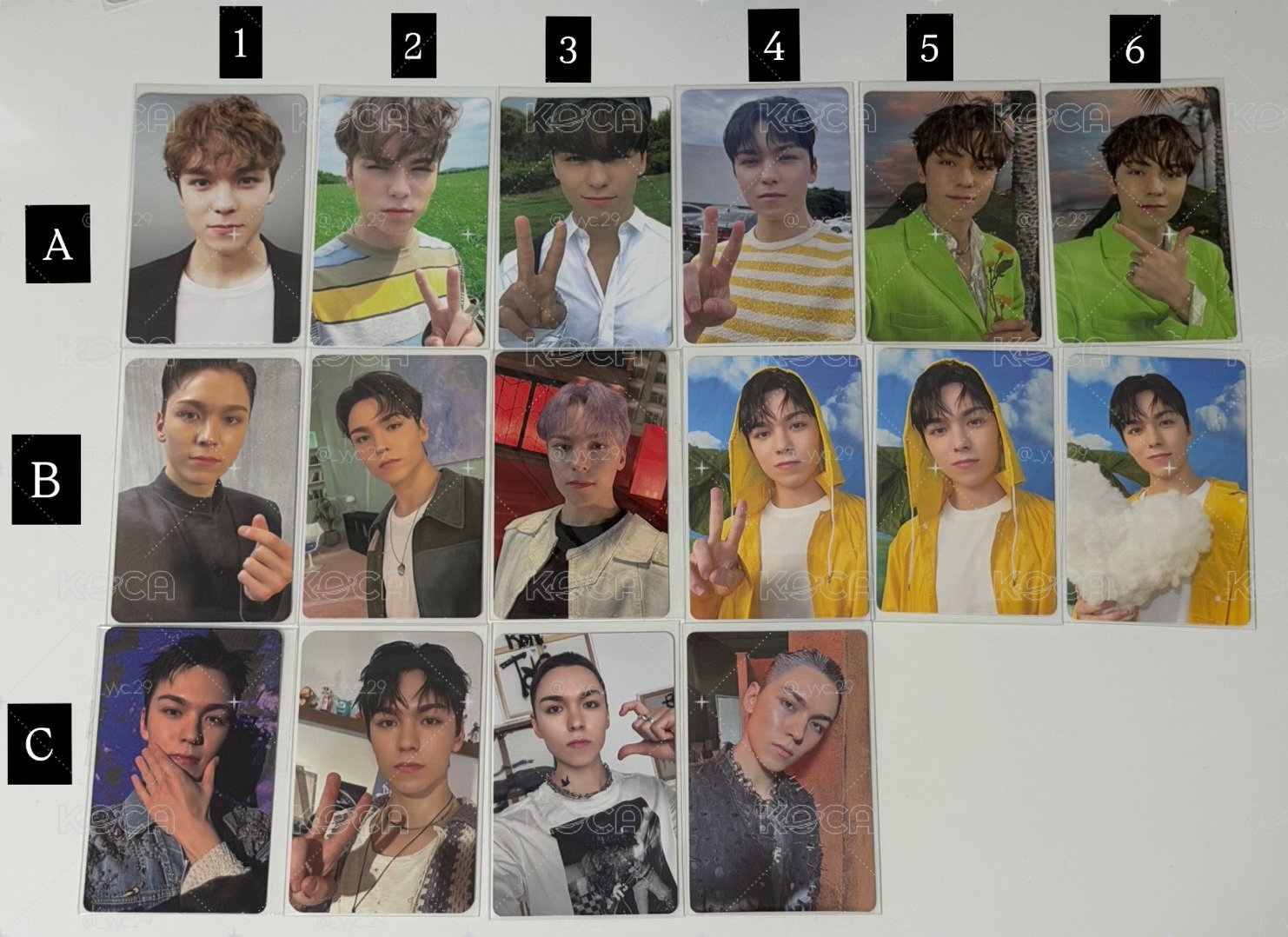 SVT VERNON 小卡