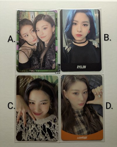 🥊迷二 ITZY Me 專卡｜禮志 留真 彩領
