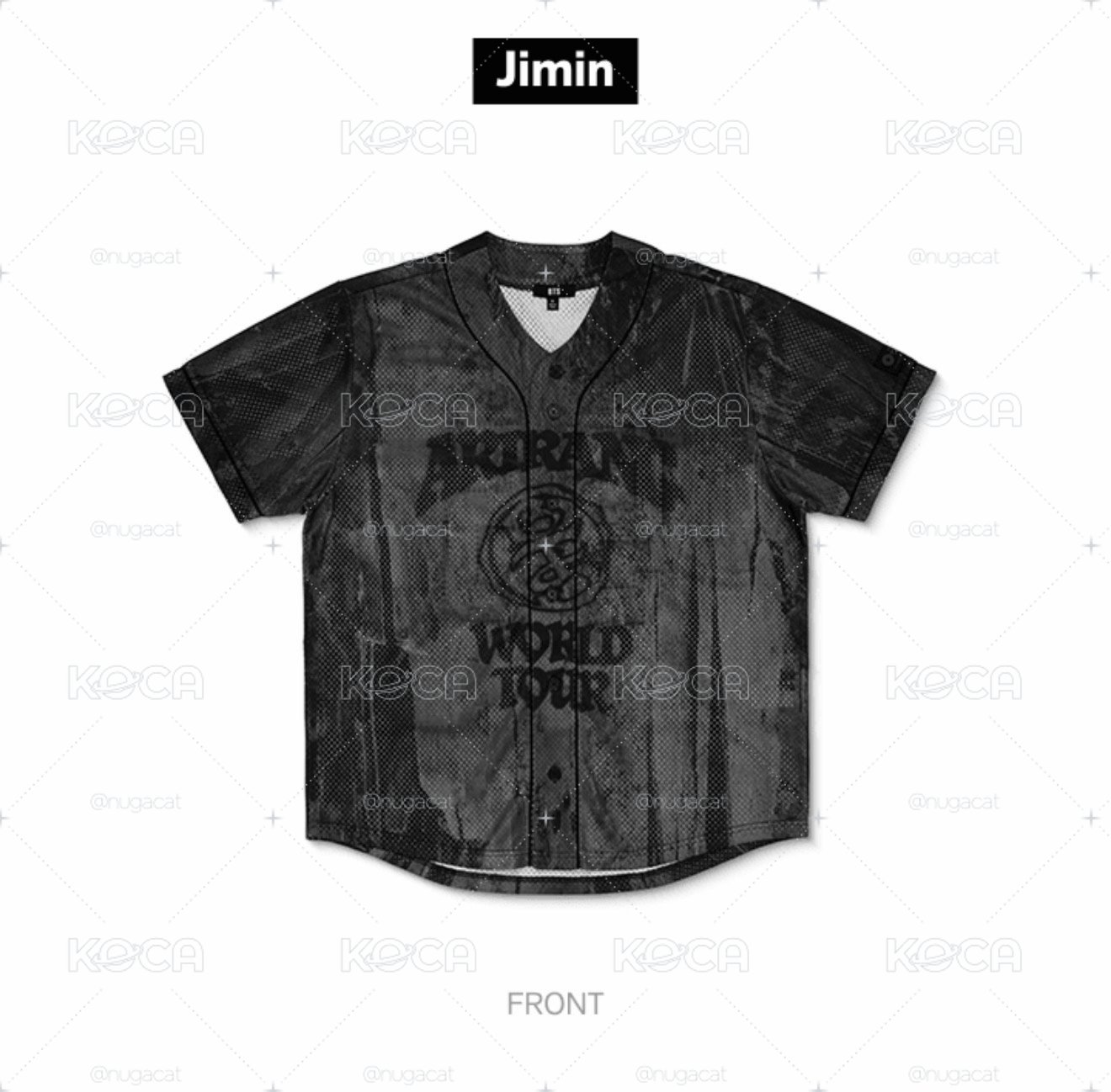 BTS JIMIN 智旻 韓版M號球衣