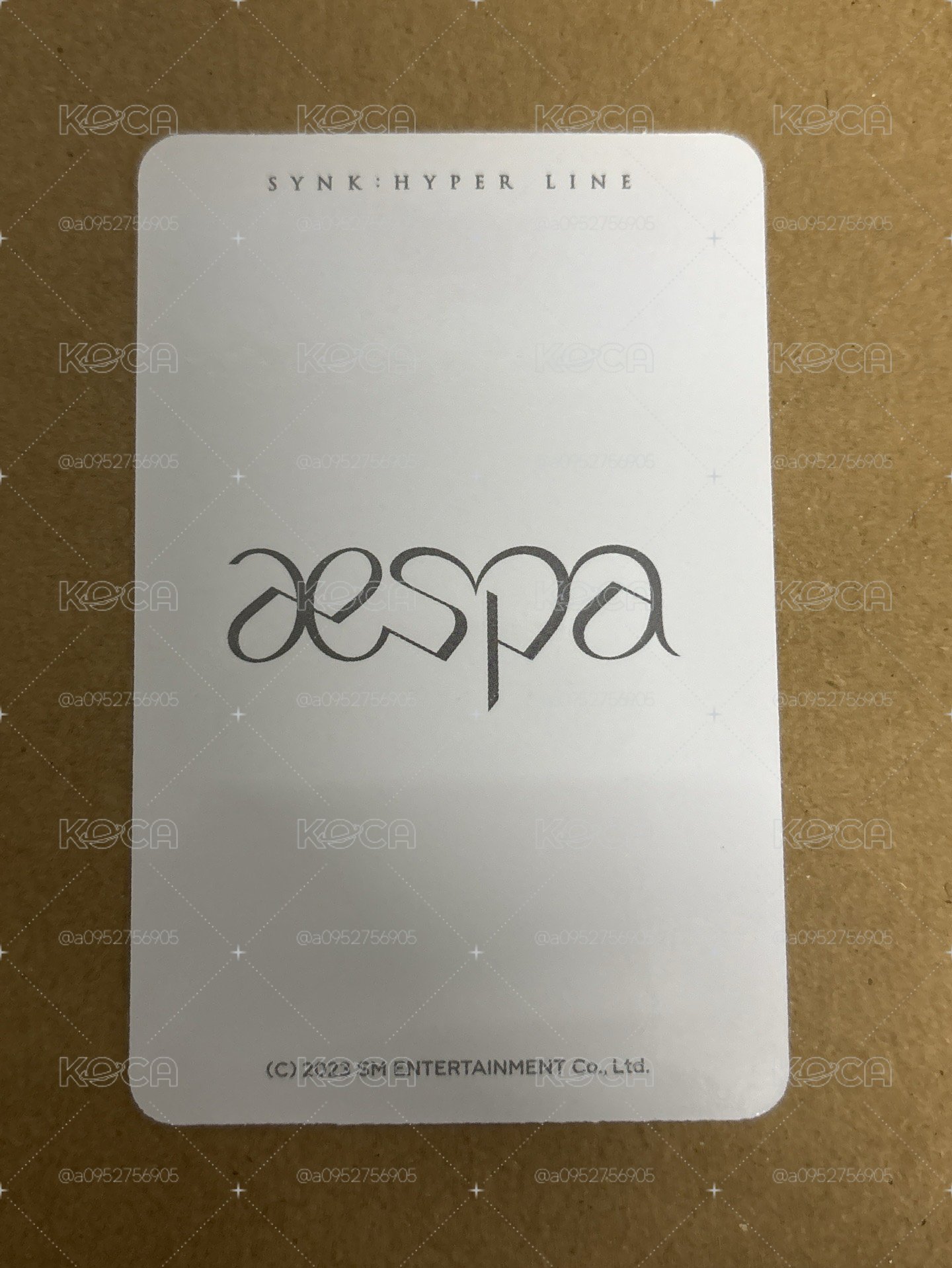 aespa NingNing 寧 一巡 隨機卡 寧-38