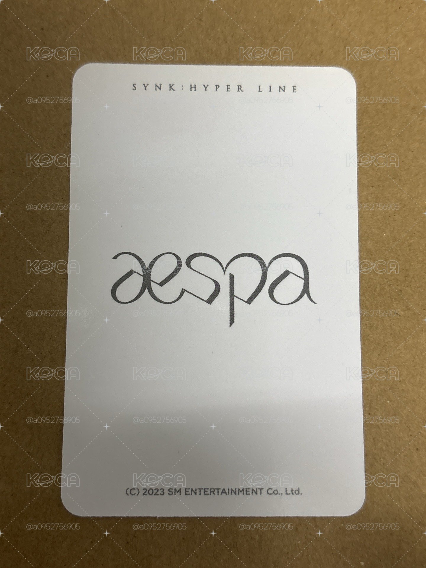 aespa NingNing 寧 一巡 隨機卡 寧-40