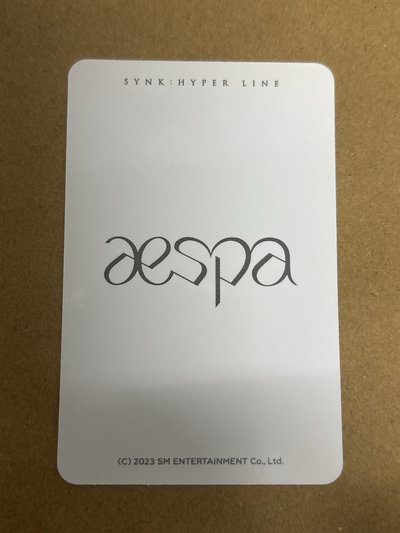 aespa NingNing 寧 一巡 隨機卡 寧-40