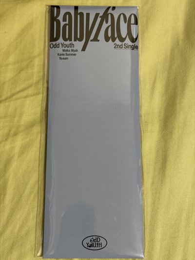 *現貨 便宜出售ODD YOUTH 單曲二輯 "Babyface"全新 專輯 未拆專 電子專