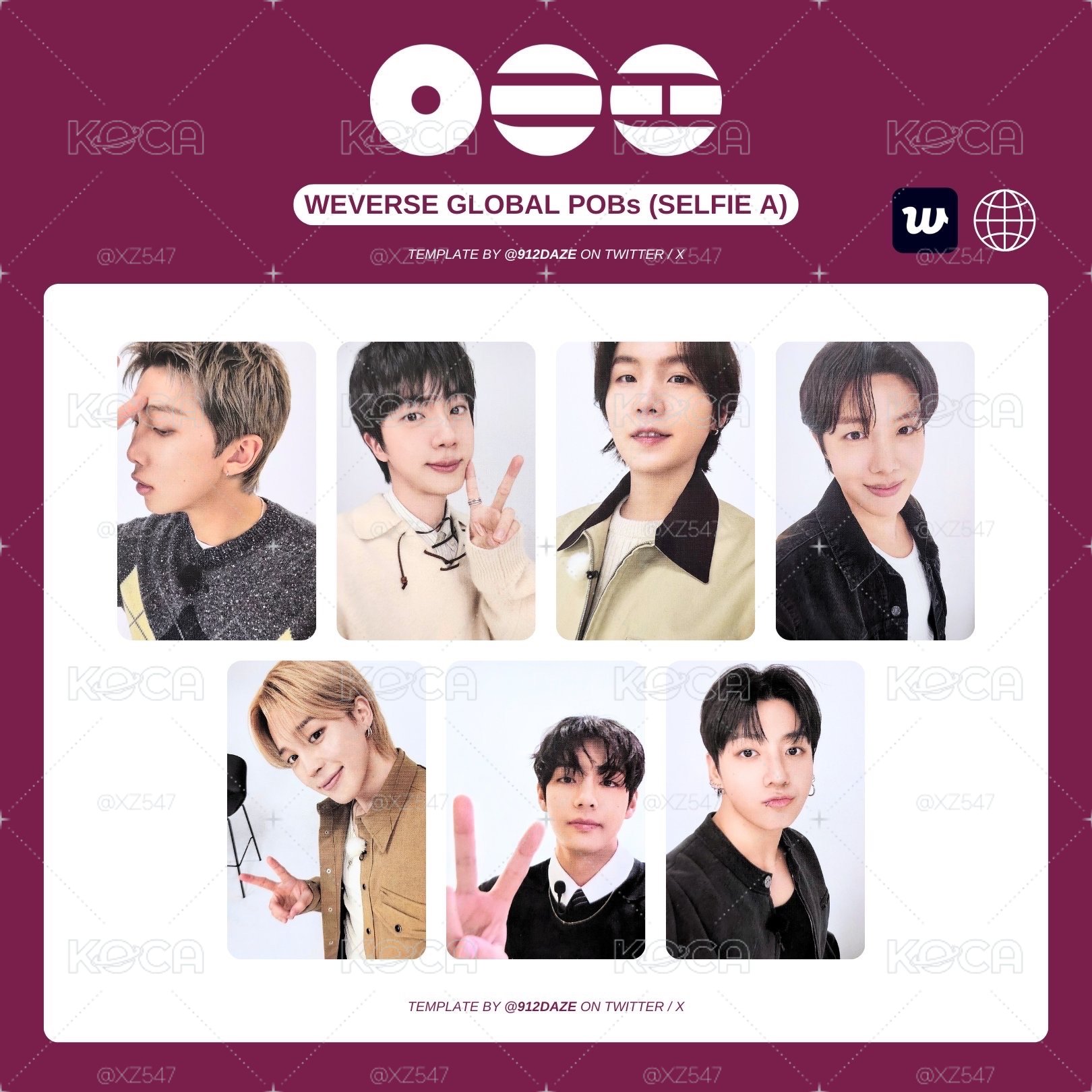 BTS 阿里郎特典 Army Zone 小卡