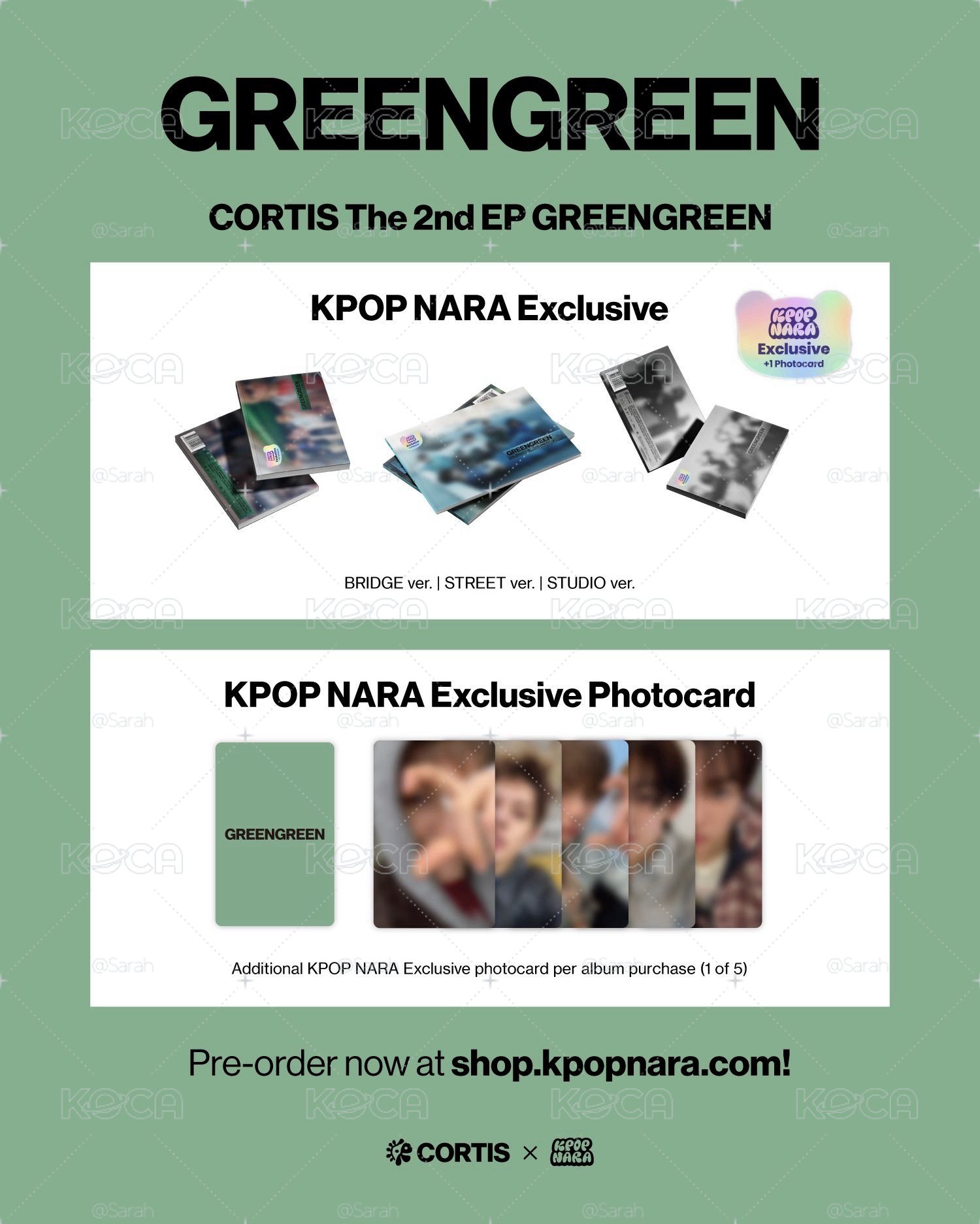 CORTIS EP2 Kpop Nara 通路全新未拆 5/13收單 免二補