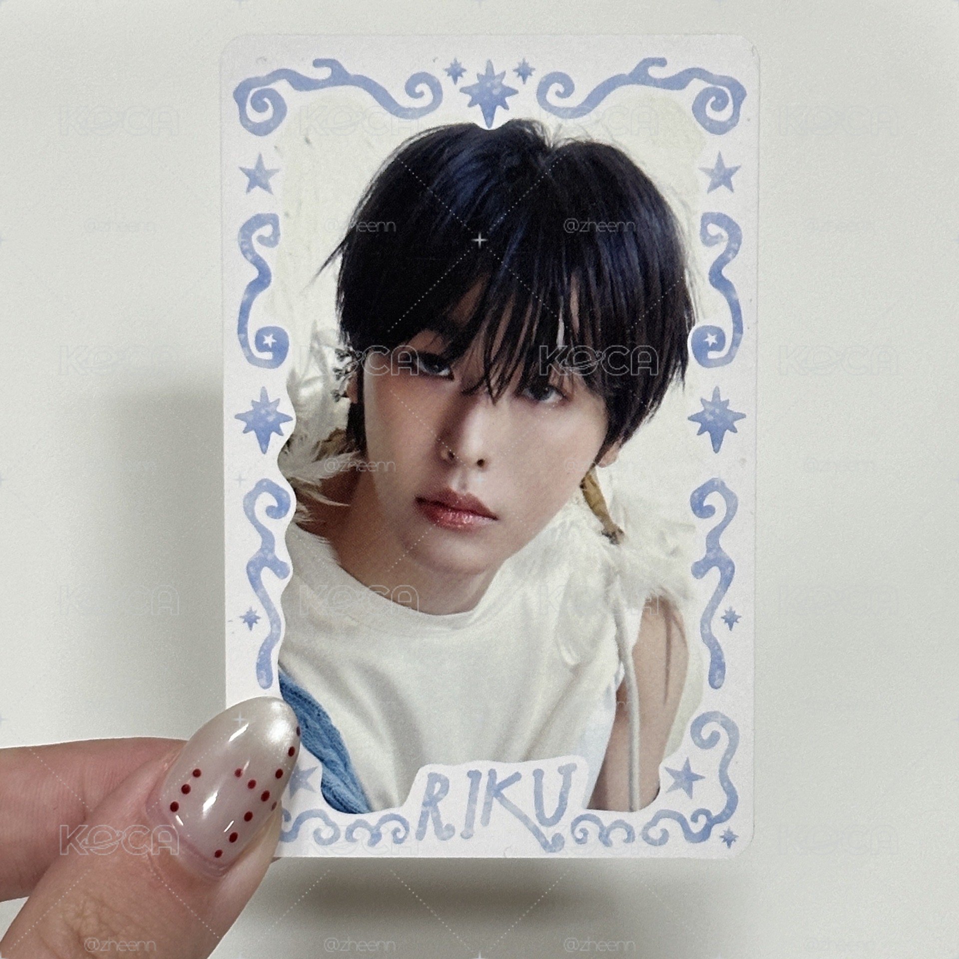 Riku 白版 快閃卡包