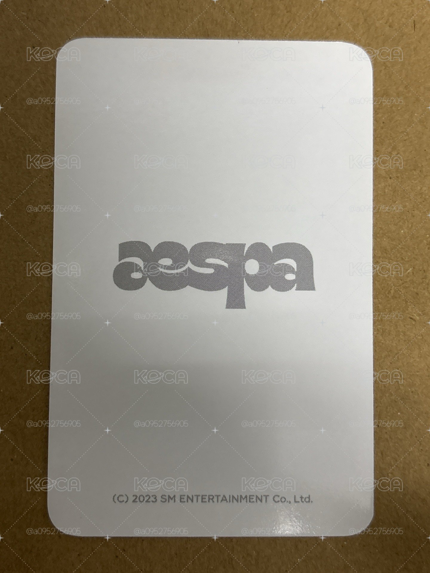 aespa NingNing 寧 ctmi 周邊卡 鑰匙圈寧 寧-41