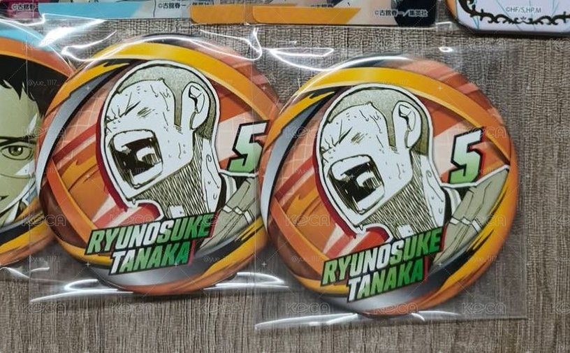 排球少年 田中龍之介 fanpark 徽章