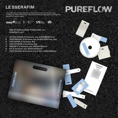 LE SSERAFIM正規2 單封
