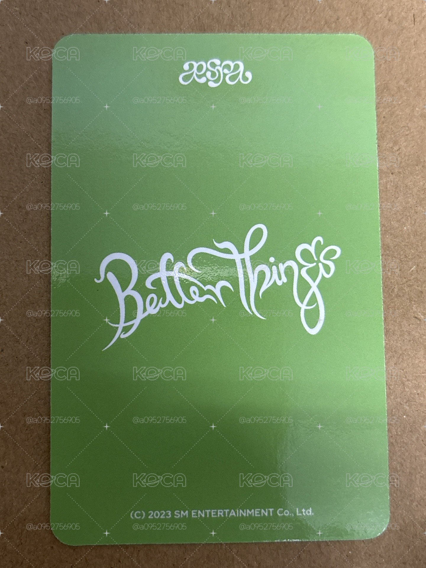 aespa Winter 冬天 Better Things 隨機卡 A冬 冬-102