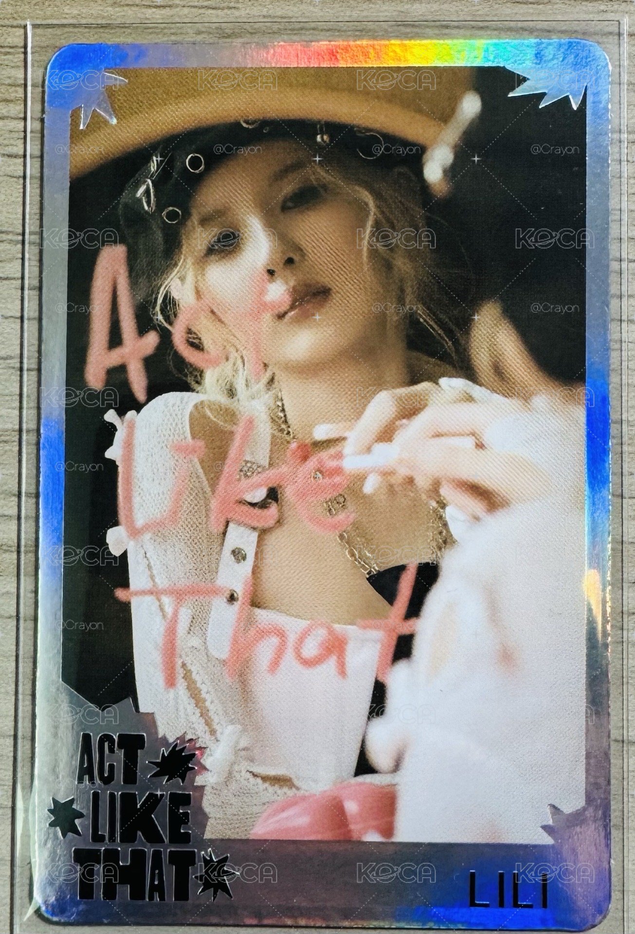 LILI 星動樂園特典（寫真卡ver.）