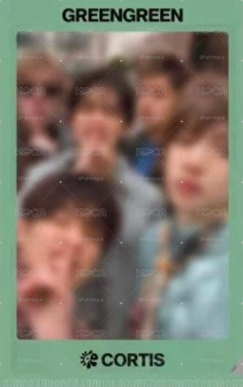 GREENGREEN 日咖預售團卡+卡套