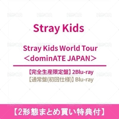 HMV通路：兩版合購「完全生產限定盤+初回通常盤」附SKZOO貼紙一張+明信片八張（HMV沒有附B款特典卡）