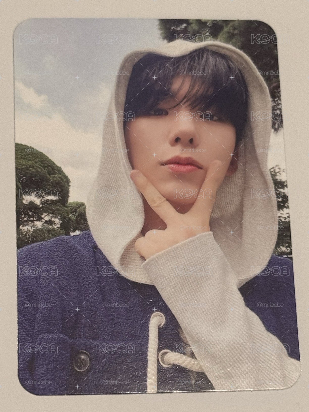 🐹基現 YOUTH專卡 藍色帽T