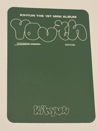 🐹基現 YOUTH專卡 藍色帽T