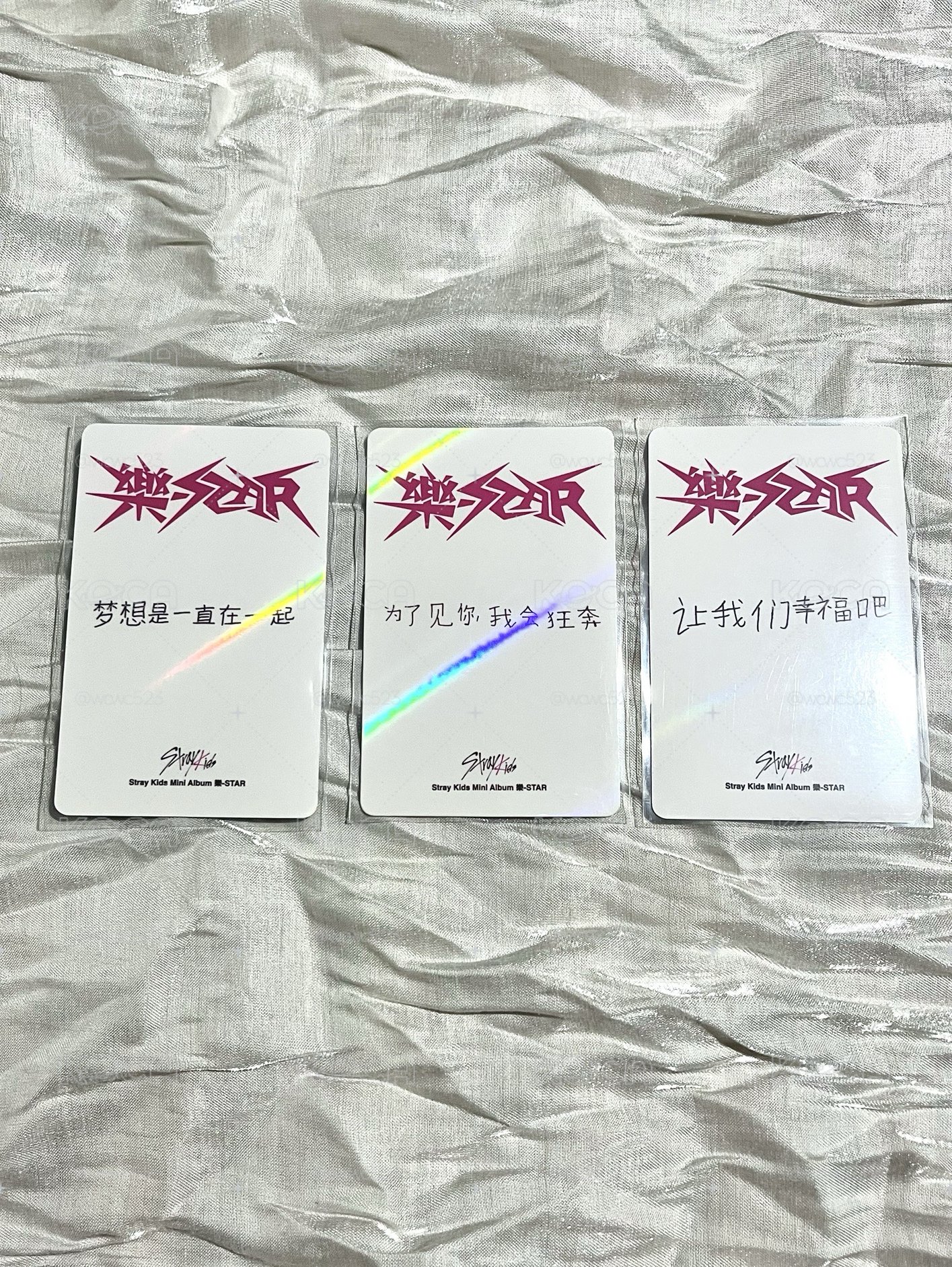 中文卡背🐺🐤🐽🐰（需多帶一張）