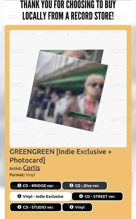 indie exclusive 獨立通路黑膠