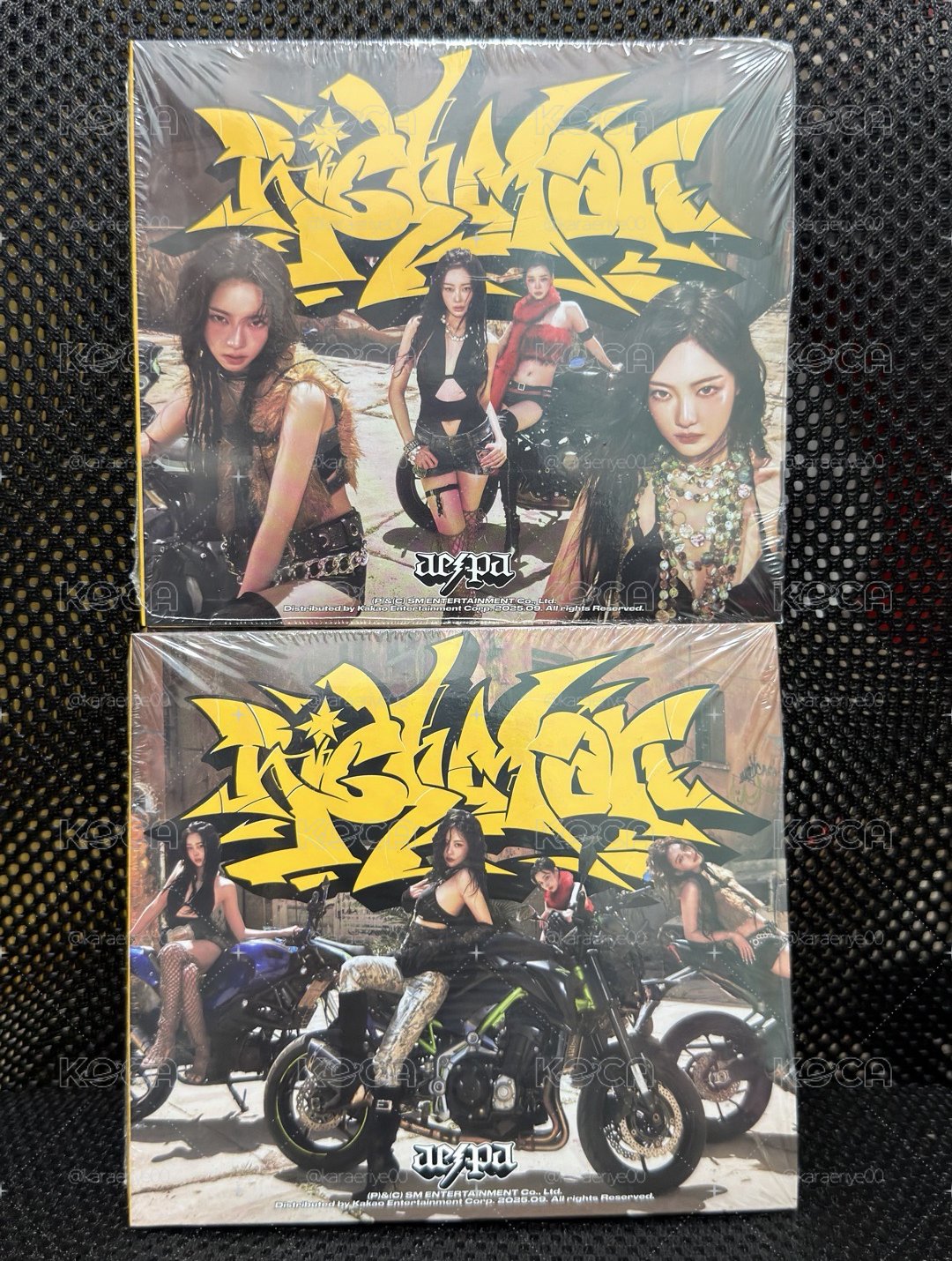 aespa Rich Man BURST Ver. 日版 兩張 未拆專