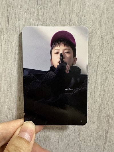 GD 權志龍 一期會員禮 月曆小卡 G-DRAGON OFFICIAL MEMBERSHIP 1ST FAM KIT 