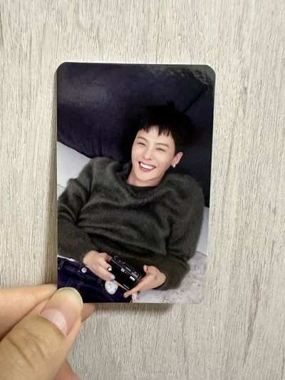GD 權志龍 一期會員禮 月曆小卡 G-DRAGON OFFICIAL MEMBERSHIP 1ST FAM KIT 