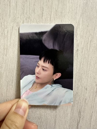 GD 權志龍 一期會員禮 月曆小卡 G-DRAGON OFFICIAL MEMBERSHIP 1ST FAM KIT 