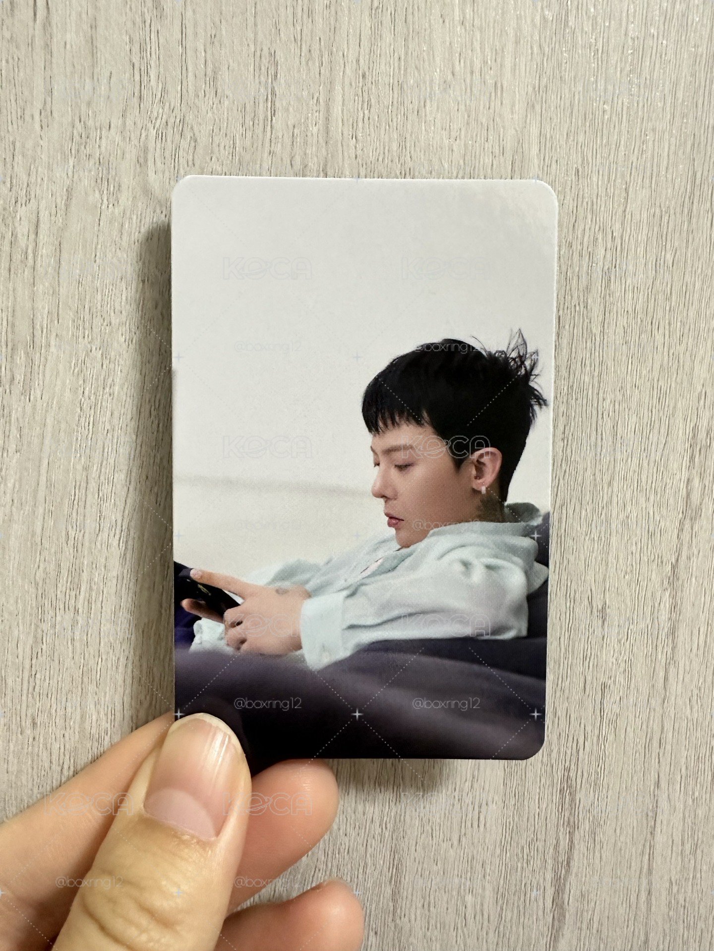 GD 權志龍 一期會員禮 月曆小卡 G-DRAGON OFFICIAL MEMBERSHIP 1ST FAM KIT 