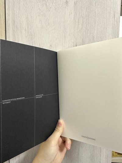 GD 權志龍 一期會員禮 筆記本 G-DRAGON OFFICIAL MEMBERSHIP 1ST FAM KIT 