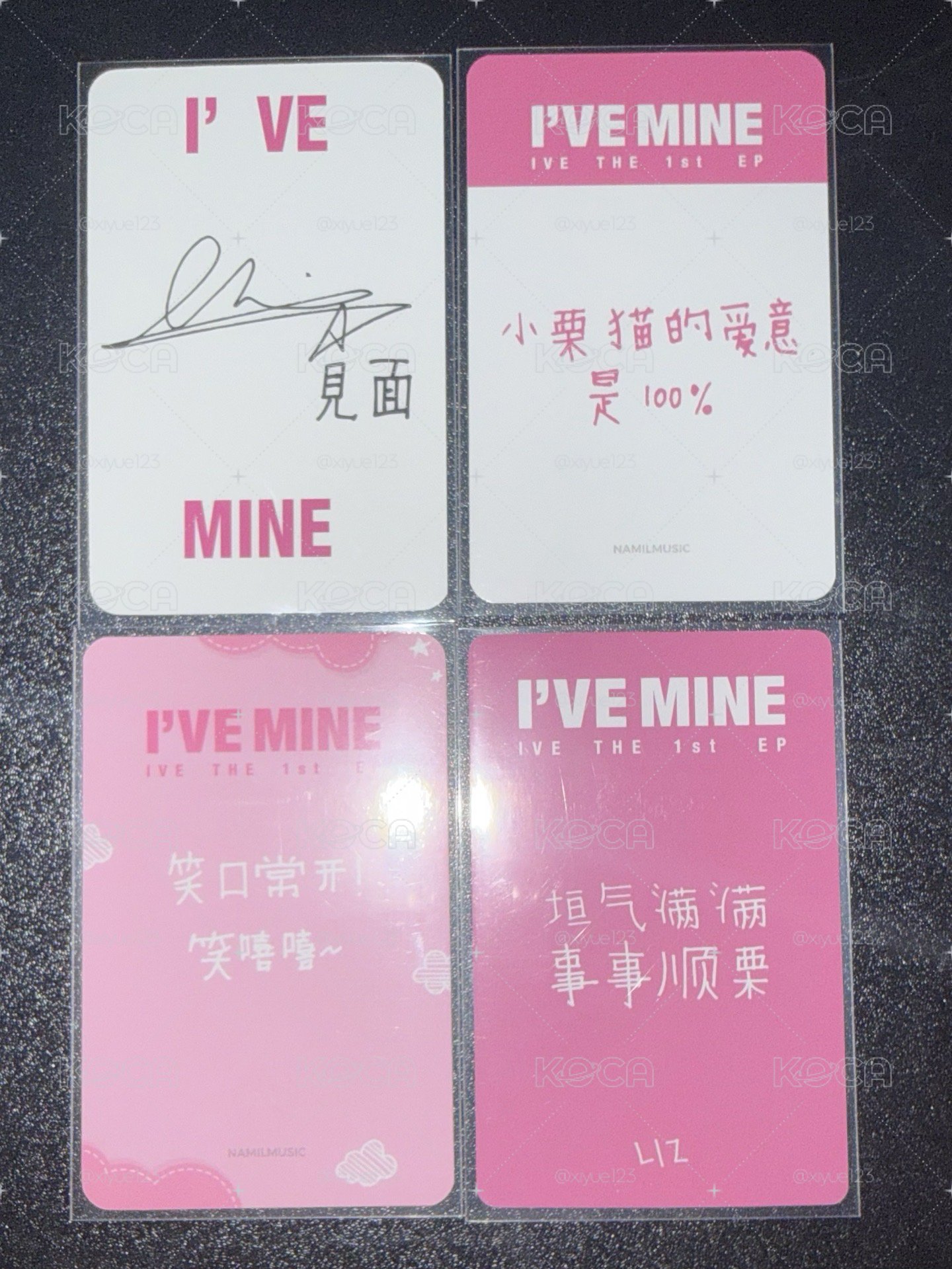 IVE 中背栗 標價4張