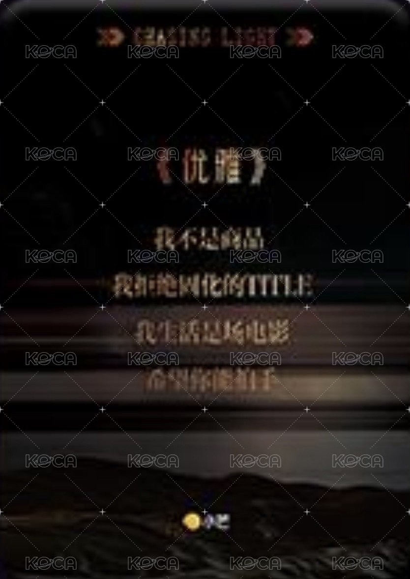 逐光典藏卡 SSR-2 熱赴新歲 隨機卡  背面