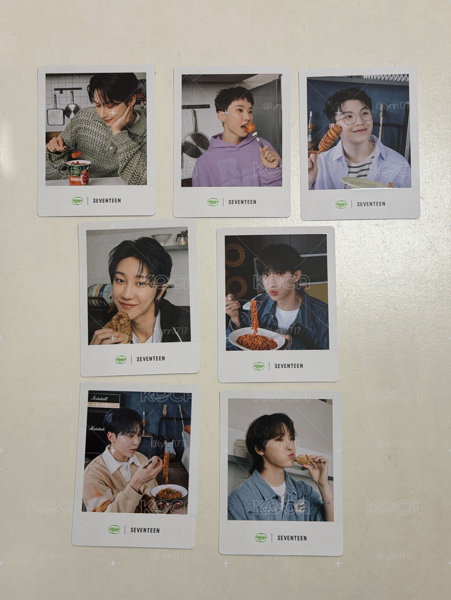 bibigo 拍立得大卡